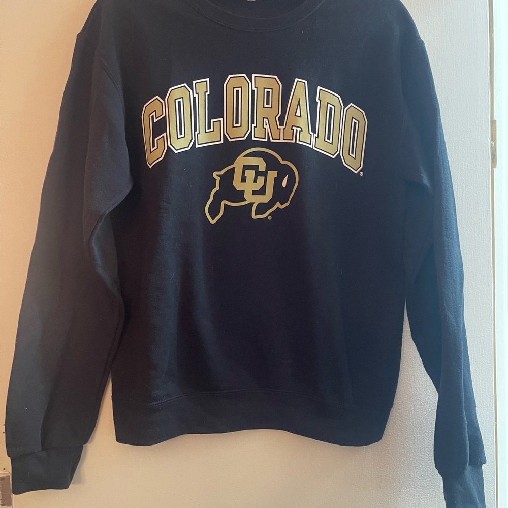 University of Colorado Black Sweatshirt